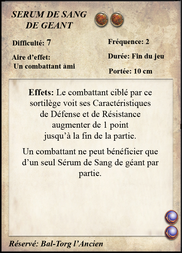 Sérum Sang de Géan